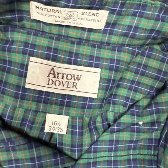 Bundle of 4 Men's Button Front Shirts Size Large  / 16-16 1/2 - Picture 2 of 6
